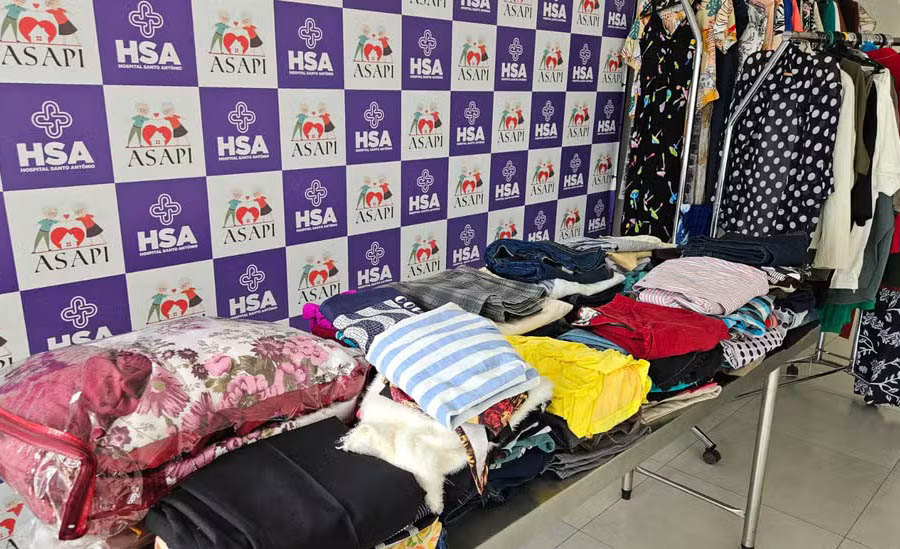 Associação Santo Antônio dos Pobres faz bazar beneficente neste sábado em Itaperuna-RJ