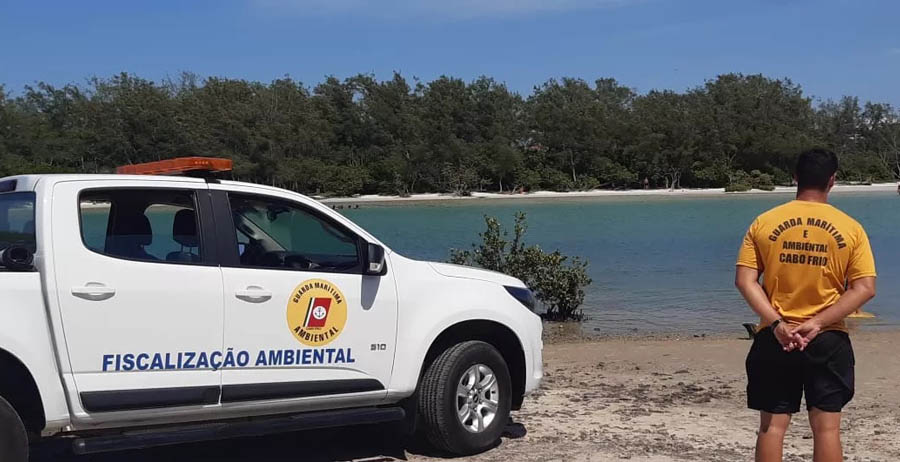 Ações da Guarda Marítima e Ambiental garantem segurança e preservação em Cabo Frio-RJ