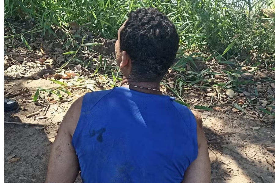 Homem é flagrado dentro de rio com mulher desacordada em Campos dos Goytacazes-RJ