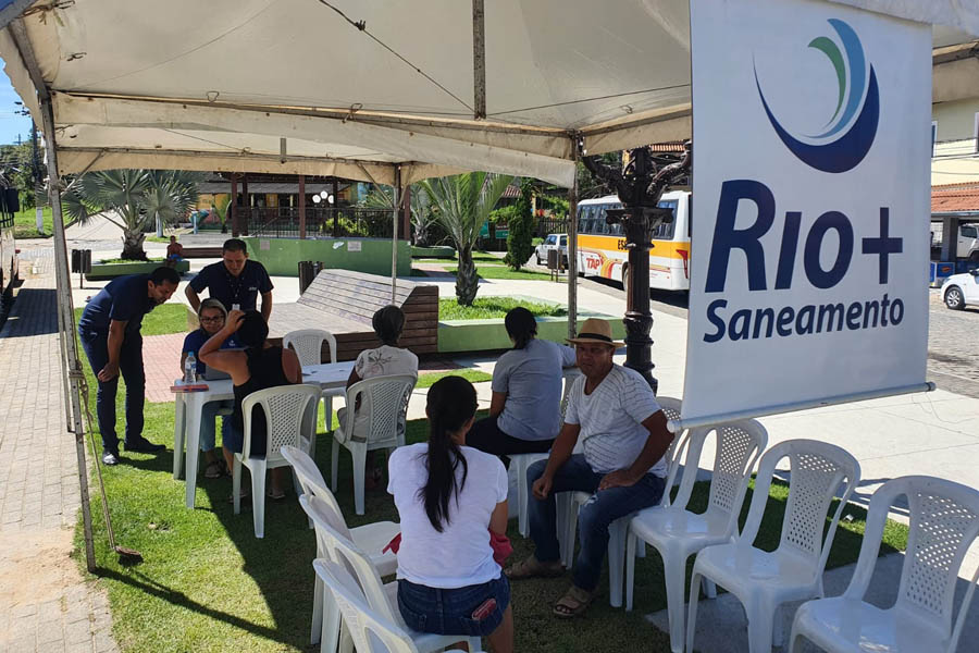 Bairro Âncora em Rio das Ostras-RJ recebe atendimento itinerante da concessionária de água