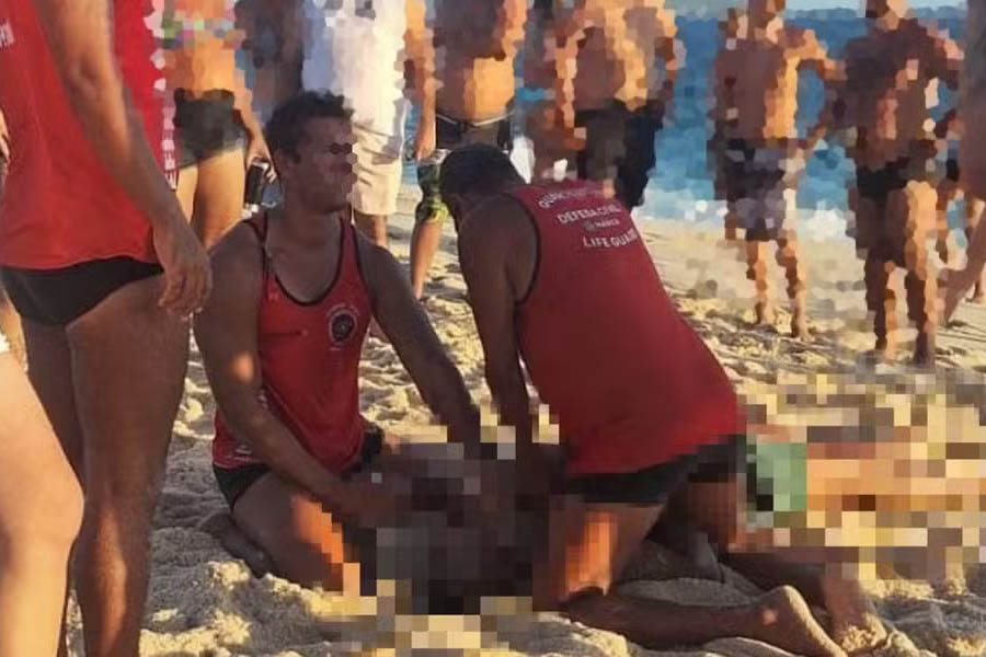 Idoso morre afogado em praia de Maricá-RJ