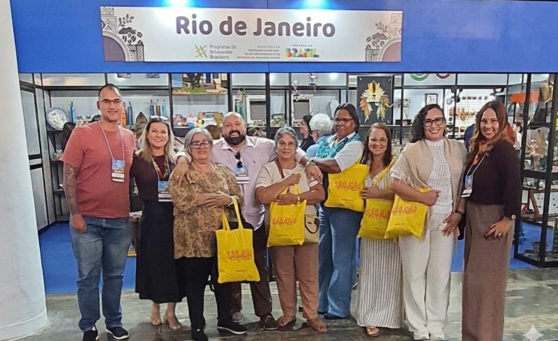Artesãos de São João da Barra marcam presença em feira na capital paulista